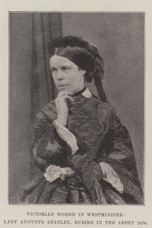 Femmes victoriennes à Westminster, Lady Augusta Stanley, enterrée à l