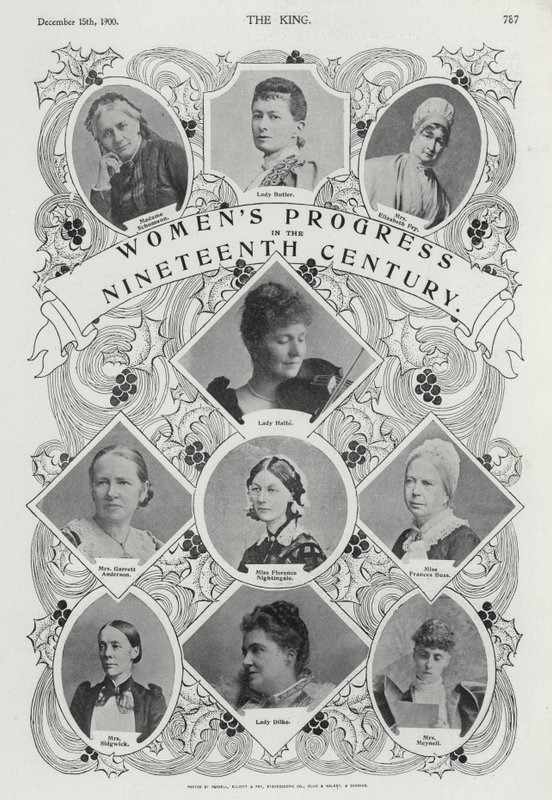 Progrès des femmes au XIXe siècle - English Photographer