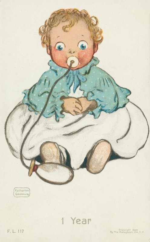 1 an (lithographie couleur) - English School
