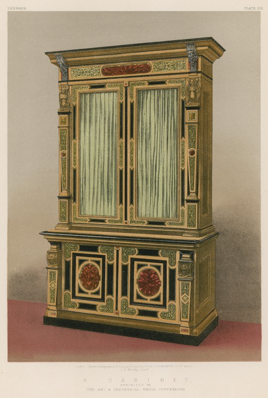 Un cabinet exposé par l