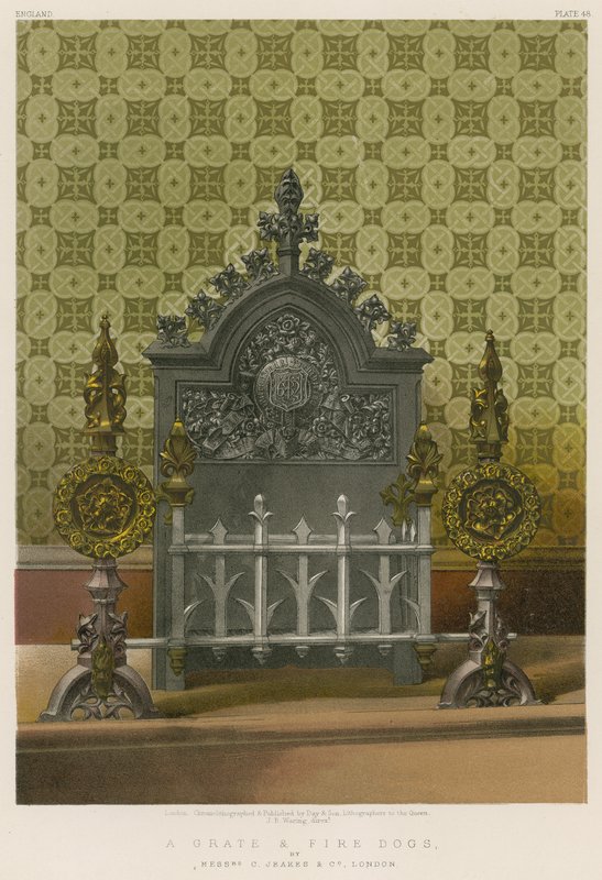 Grille et chenets - English School
