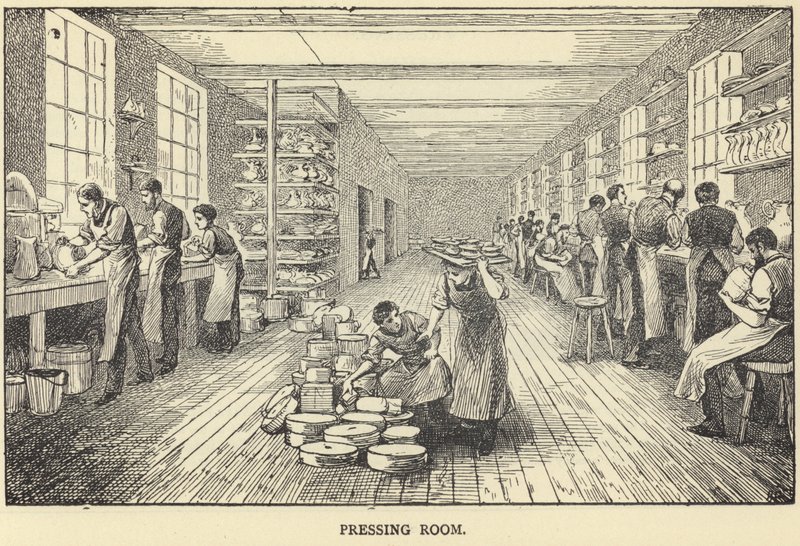 Guide à travers les manufactures royales de porcelaine - English School