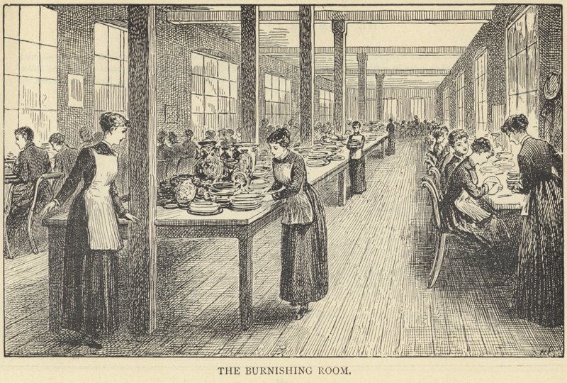 Guide à travers les manufactures royales de porcelaine - English School