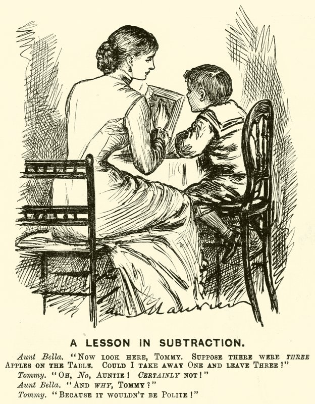 Une leçon de soustraction - English School