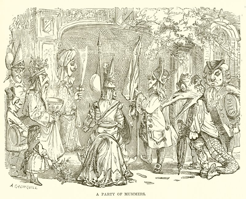 Une troupe de mimes - English School
