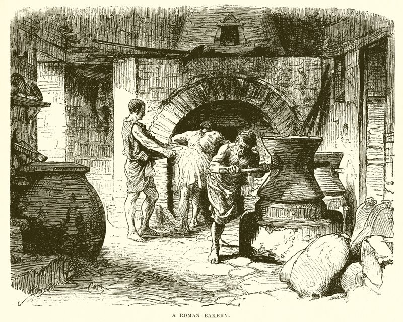 Une boulangerie romaine - English School