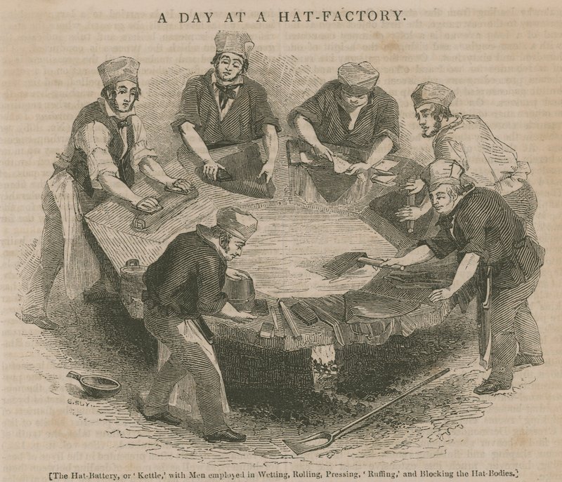 Une journée dans une usine de chapeaux - English School