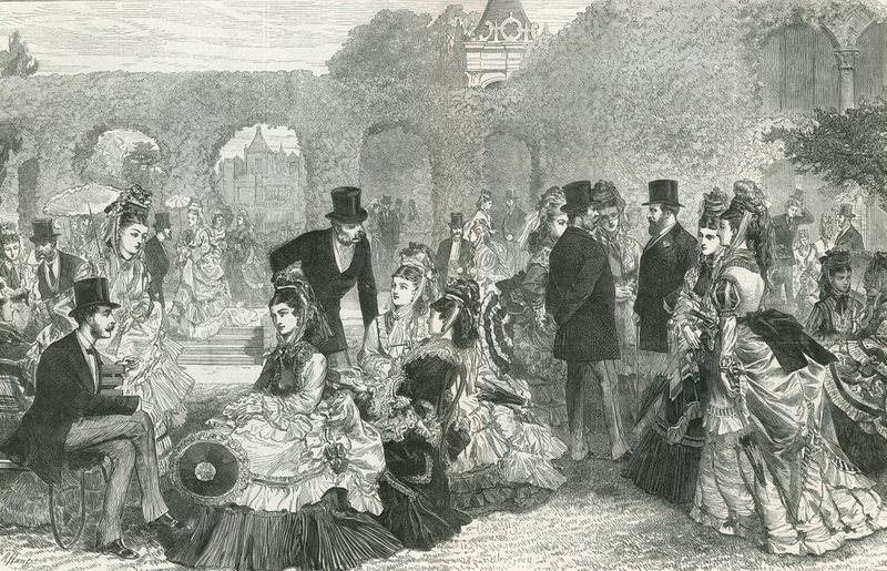 Une garden-party à Holland House - English School