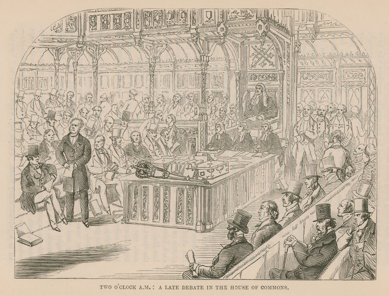 Un débat tardif à la Chambre des communes - English School