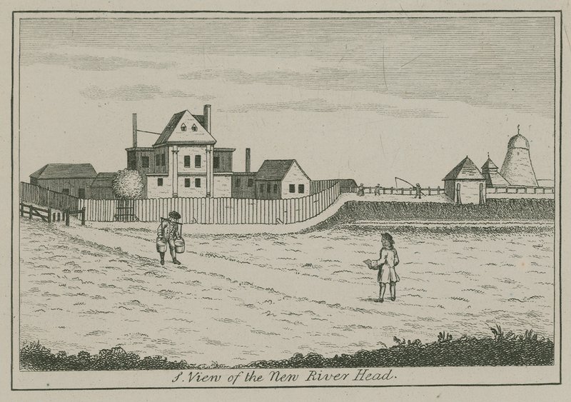 Vue de The New River Head - English School