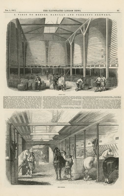 Visite à la brasserie Messrs Barclay et Perkins - English School