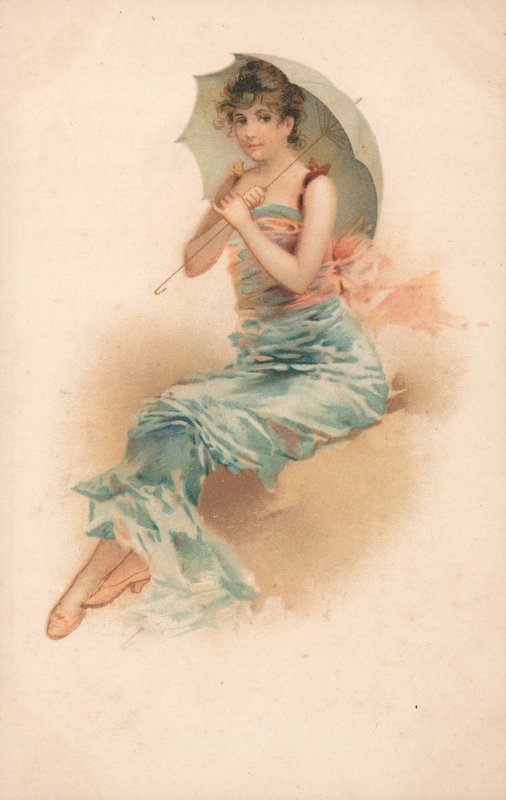 Une jeune femme s
