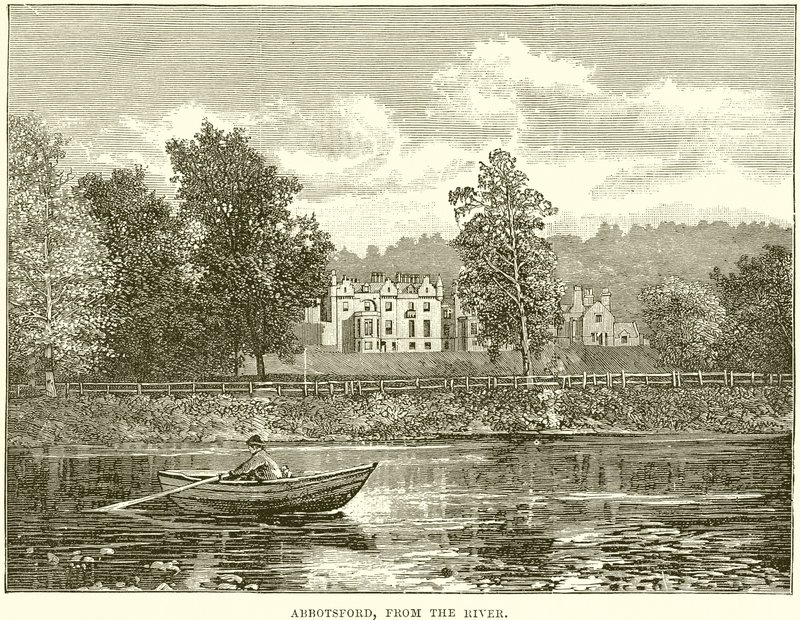 Abbotsford, depuis la rivière - English School