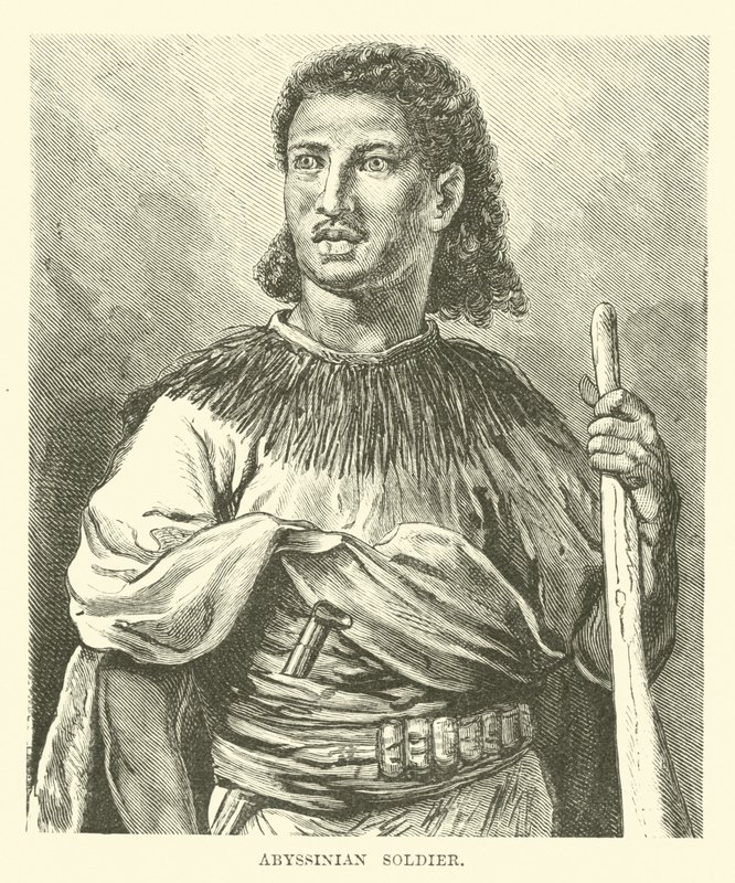 Soldat abyssinien - English School