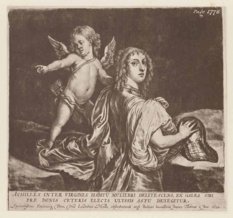 Achille et Cupidon - English School