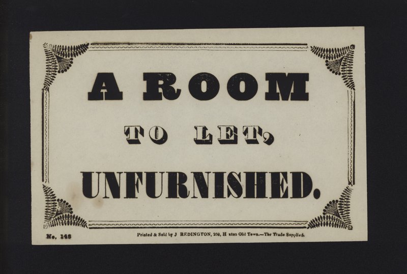 Annonce : Une chambre à louer non meublée (type) - English School