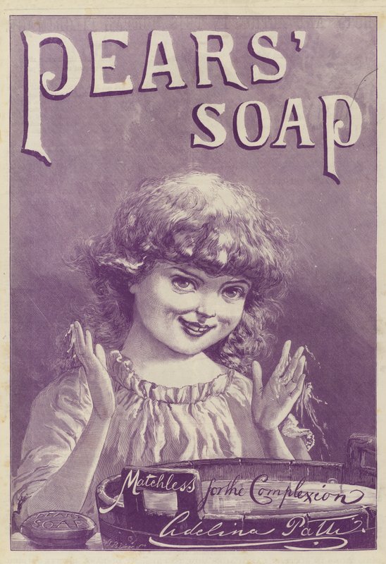 Publicité, savon Pears - English School