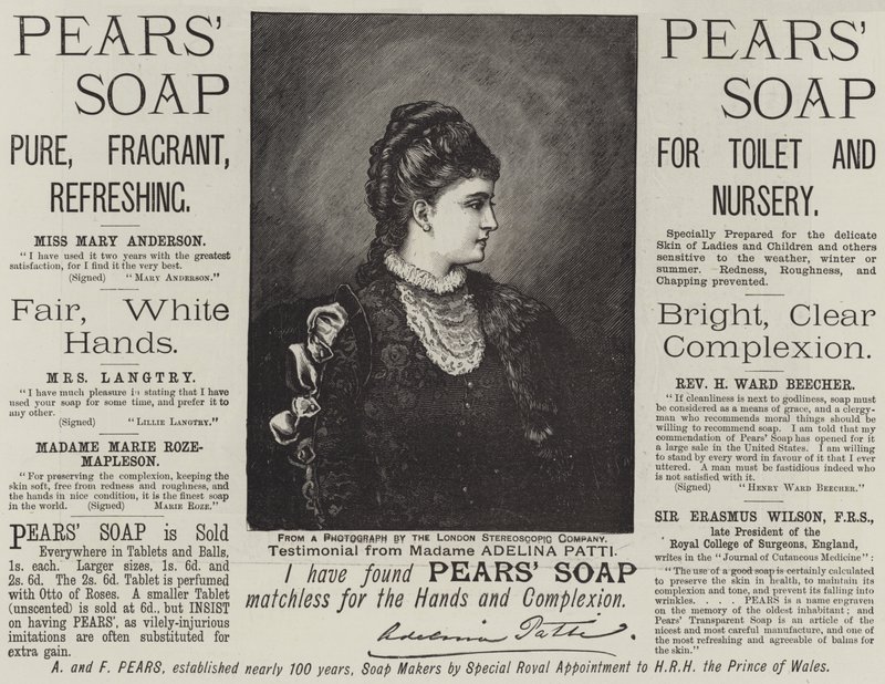Publicité, Savon Pears - English School