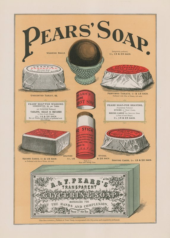Publicité pour le Savon Pears - English School
