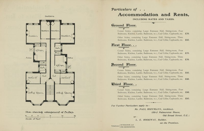 Annonce pour des appartements résidentiels à louer - English School