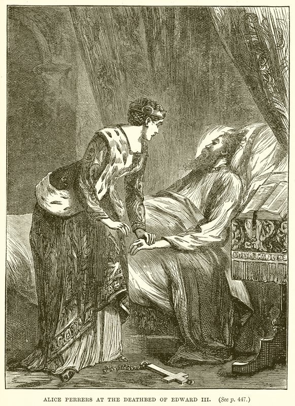 Alice Perrers au chevet de mort d