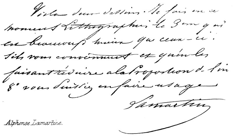 Alphonse Lamartine - English School