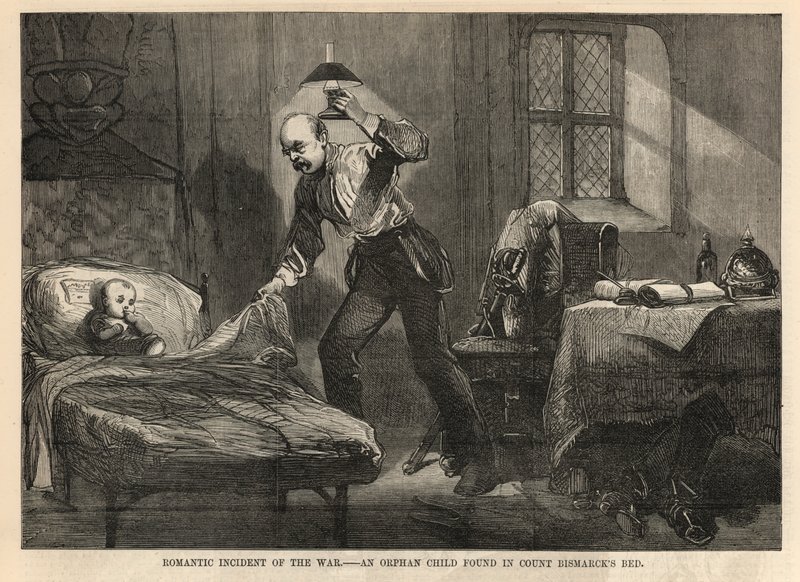Un enfant orphelin trouvé dans le lit du comte Bismarck - English School