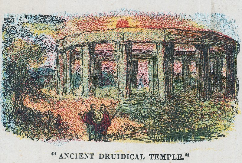 Ancien temple druidique - English School