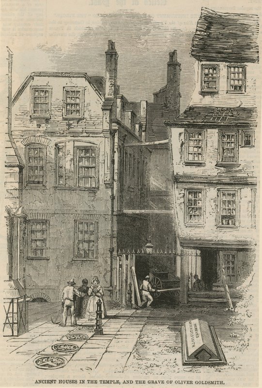 Anciennes maisons dans le Temple - English School