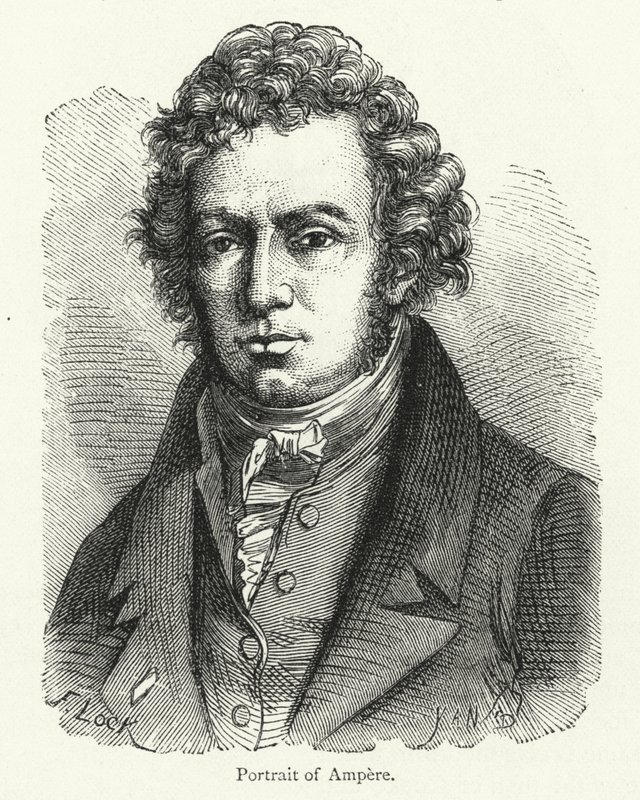 André-Marie Ampère, physicien français et pionnier dans le domaine de l
