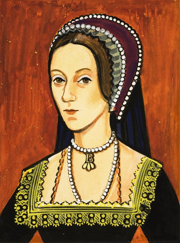 Anne Boleyn - English School