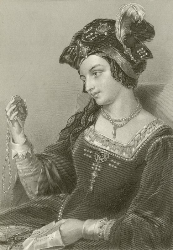 Anne Boleyn, 2ème épouse du roi Henri VIII - English School