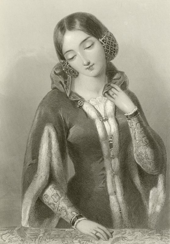 Anne de Bohême, reine du roi Richard II - English School