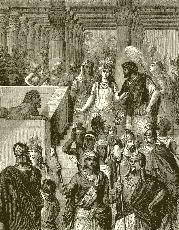 Antoine et Cléopâtre en Égypte - English School