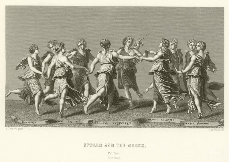Apollon et les Muses - English School