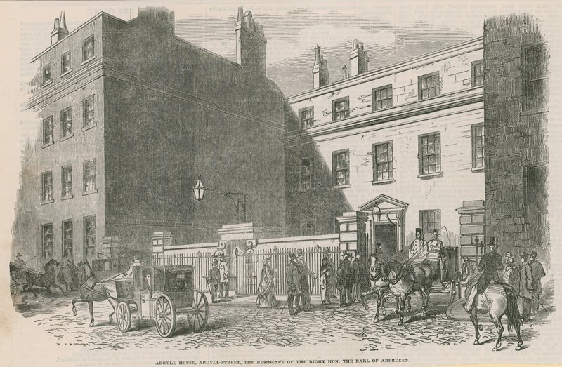 Maison Argyll, rue Argyll, Londres - English School