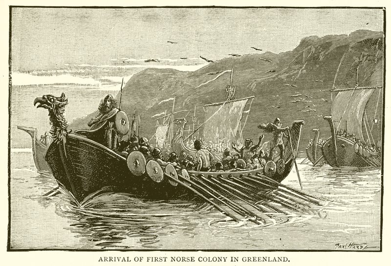 Arrivée de la première colonie nordique au Groenland - English School