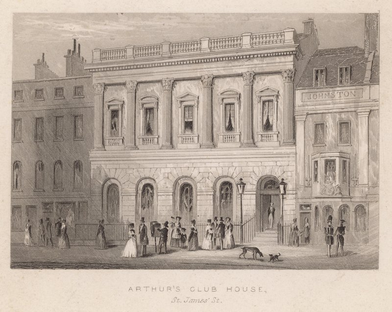 Arthurs Club House, St James Street - English School
