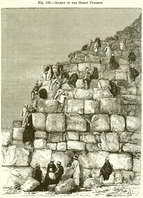 Ascension de la grande pyramide - English School