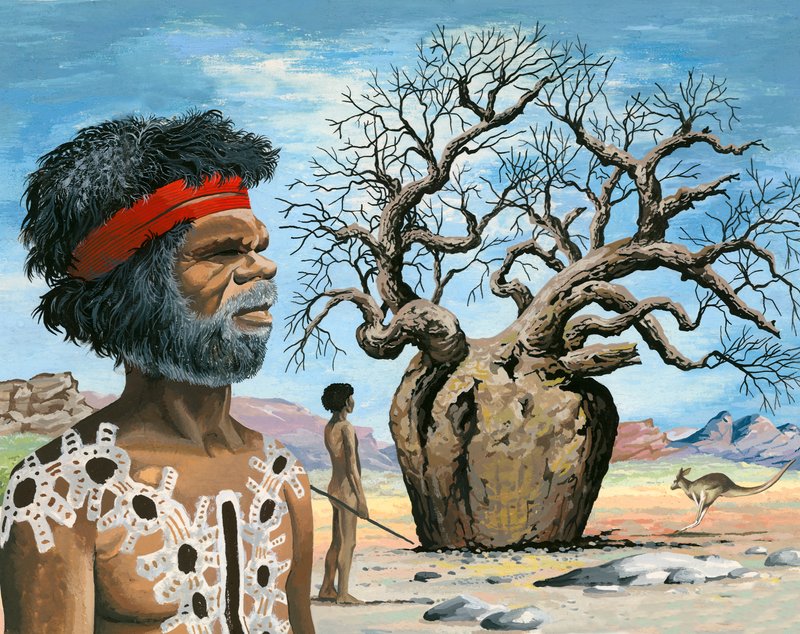 Aborigène australien - English School