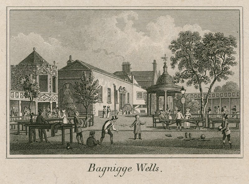 Bagnigge Wells, Londres - English School