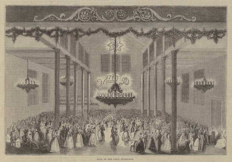 Bal dans la Bourse de maïs - English School