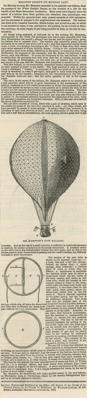 Ascension en ballon lundi dernier - English School