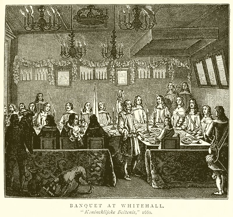 Banquet à Whitehall - English School