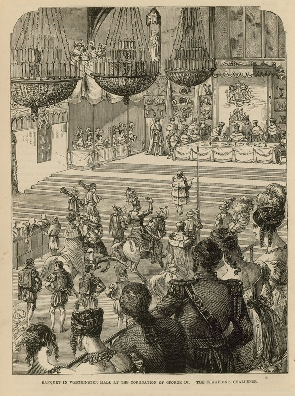 Banquet dans Westminster Hall - English School