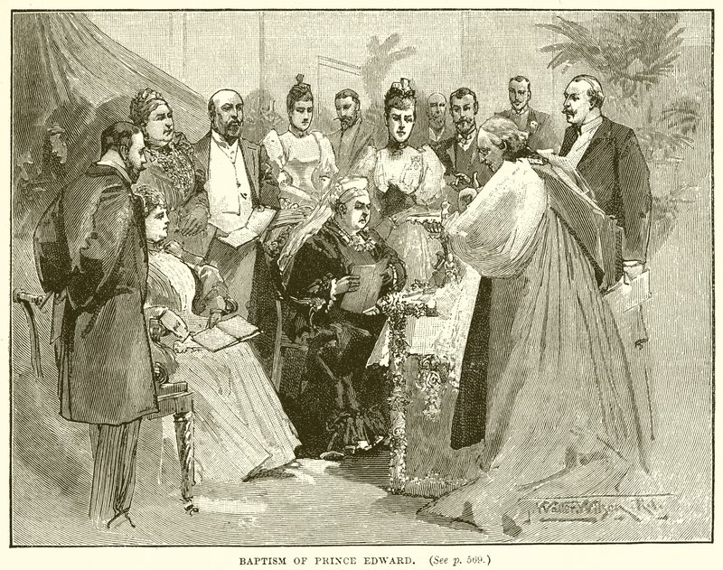 Baptême du Prince Edward - English School
