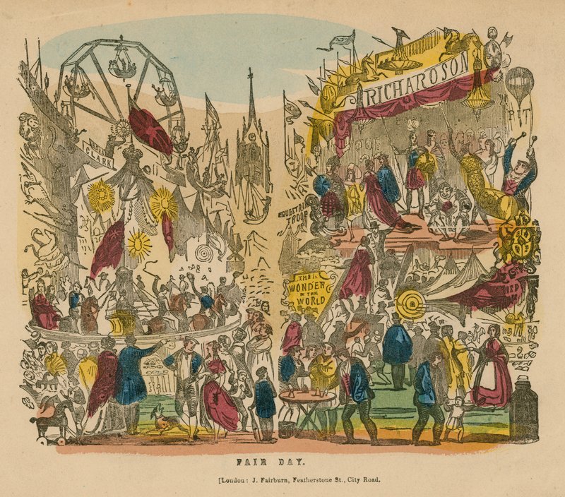 Foire de Bartholomew, Londres - English School