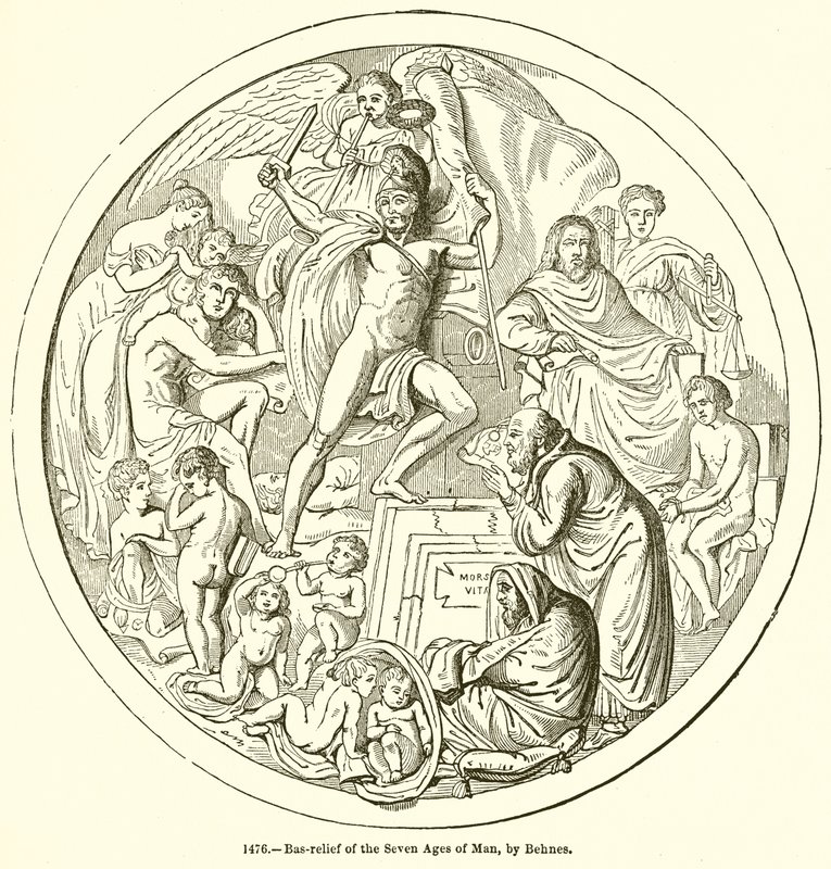 Bas-relief des sept âges de l