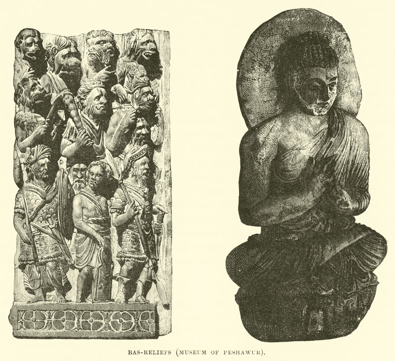 Bas-reliefs, Musée de Peshawur - English School
