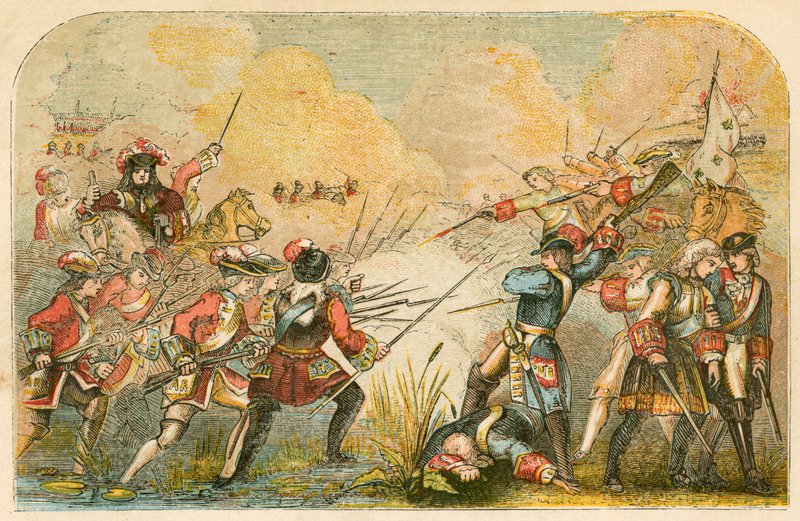 Bataille de Blenheim - English School